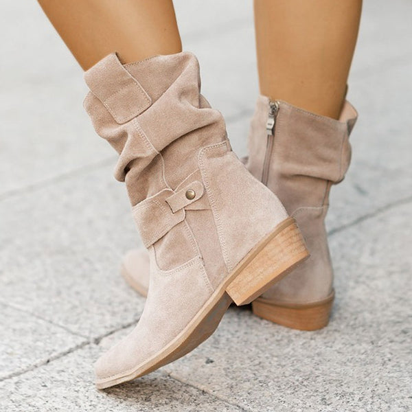 Suede Bootie