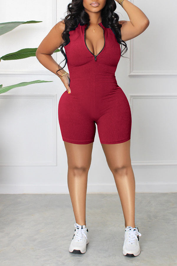 Sporty Sheath Romper