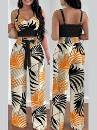 Printed Cami Top & Pants Set