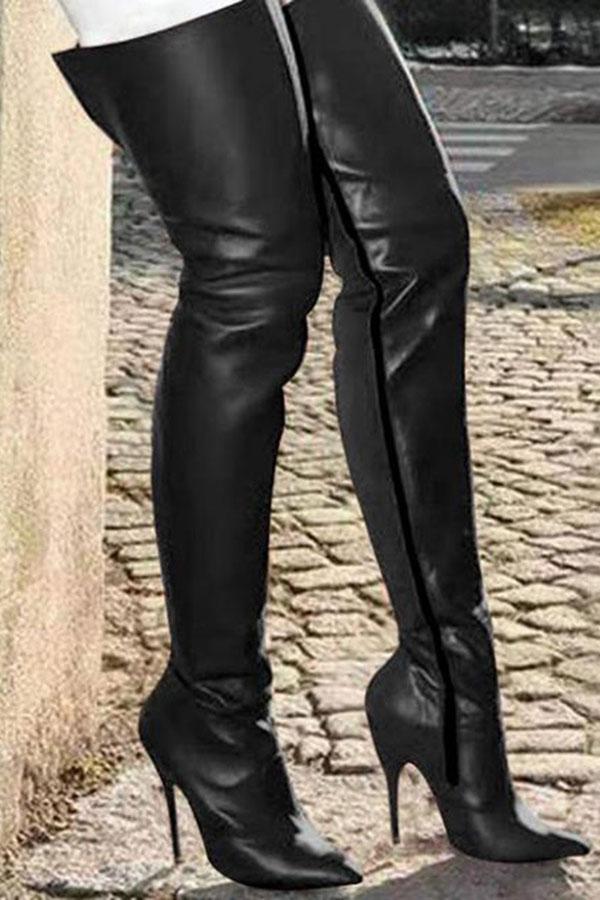 Extreme Thigh High Stretch Boots – ROSYSHE