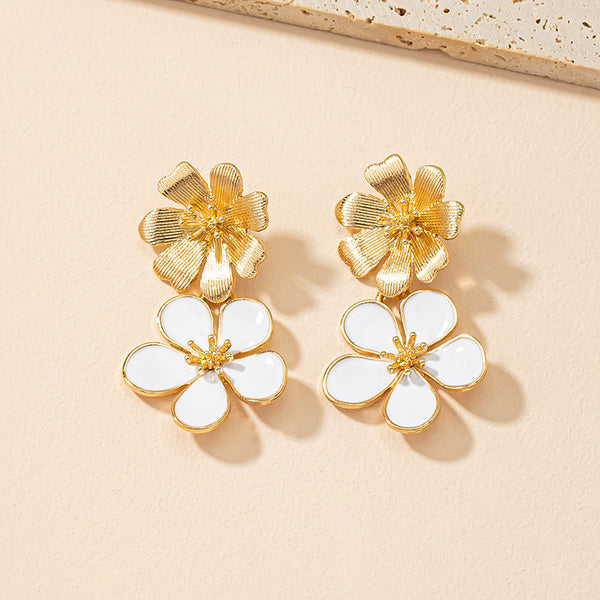 Fashion Floral Pattern Earrings