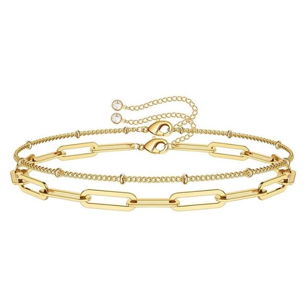 Satellite Chain Layered Bracelet